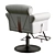 Versatile Cornwall Salon Chair 3D model small image 2