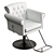 Versatile Cornwall Salon Chair 3D model small image 3