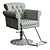 Versatile Cornwall Salon Chair 3D model small image 5