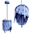 Contemporary Hanging Lamps: Cloyd 10600 & 10601 3D model small image 2