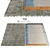 Stylish Polys Carpets 3D model small image 1