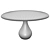 Bora Bora Bistrot Table: Elegant and Functional 3D model small image 2