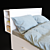 Brimnes Bed & Chest Set 3D model small image 2