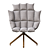 Husk Armchair: Sleek and Stylish 3D model small image 2