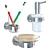 Essentials Bathroom Accessory Set 3D model small image 4