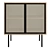 Boho Rattan Wardrobe 3D model small image 2