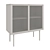 Boho Rattan Wardrobe 3D model small image 4