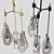 Elegant Bellano S Chandelier 3D model small image 4