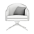 Modern Ergonomic Chair 3D model small image 4