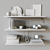 Decorative Bookshelf Set 3D model small image 5