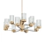 Elegant Didian Chandelier: Illuminate Your Space 3D model small image 1