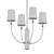 Elegant Hulton Chandelier 3D model small image 2