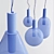 Phenomena Pendant Light Collection 3D model small image 3