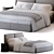 Bend: Modern and Stylish Bed 3D model small image 1