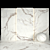 Elegant White Calacatta Marble 3D model small image 1