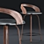 Stylish Bar Chair with Sleek Design 3D model small image 1