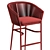 Contemporary Muse Barstool: Stylish & Durable 3D model small image 5