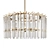 Elegant Nessa Round Chandelier 3D model small image 1