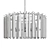 Elegant Nessa Round Chandelier 3D model small image 2