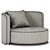 Victory Armchair: Modern Elegance for Any Space 3D model small image 4