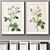 Versatile Wood Picture Frame Set 3D model small image 1