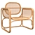  Elegant Isili Armchair - Ref. 26575 3D model small image 1