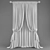 Elegant Polys Curtains 3D model small image 4