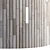 Striped Wood + Light Panels: PBR 4K Textures & 3D Files 3D model small image 5