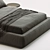 Bonaldo Fluff Bed: Plush Comfort for Dreamy Nights 3D model small image 4