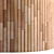 Striped Wood + Light Panels 4K 3D model small image 4