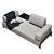Contemporary Modern Sofa 3D model small image 4