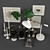 Elegant Decor Set: Vintage Inspired 3D model small image 2