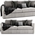 Modern West Elm Harris Sofa 3D model small image 2