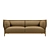 Secluded Calm: Monica Förster Sofa 3D model small image 2