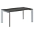 Minimalistic Gray Ceramic Dining Table 3D model small image 1