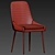 Modway Viscount Upholstered Dining Chair 3D model small image 4