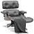 Elegant Eames Lounge Armchair | Stylish Comfort for Your Home 3D model small image 1