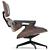 Elegant Eames Lounge Armchair | Stylish Comfort for Your Home 3D model small image 2