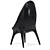 Anthology High Back Armchair 3D model small image 4