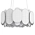 Elegant Panel Pendant 3D model small image 2