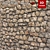 300 Stone Wall: Detailed 3D Model with High-resolution Texture 3D model small image 2