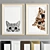 Multi-Material Art Frames: A84 3D model small image 1