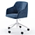 Elegant Elle Office Chair 3D model small image 4