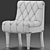 Regal Mesh-Living Chair: Download OBJ/FBX with MeshSmooth Modifier 3D model small image 5
