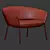 Elegant Swale Low Armchair 3D model small image 5