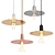 Sleek Drop Pendant Light 3D model small image 1