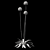 Elegant Allium "Mont Blanc" Bow 3D model small image 4