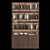 Modular Rack and Bookcase Set 3D model small image 2