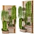 Vertical Planter Pots for Outdoor Plants - Set of 62 3D model small image 2