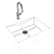 Wave of Innovation: Beale Faucet and Farmhouse Sink 3D model small image 3